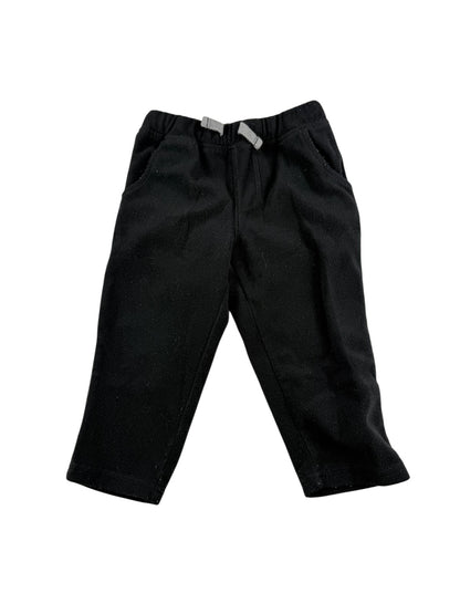 Carter's Black Fleece Pants 18M