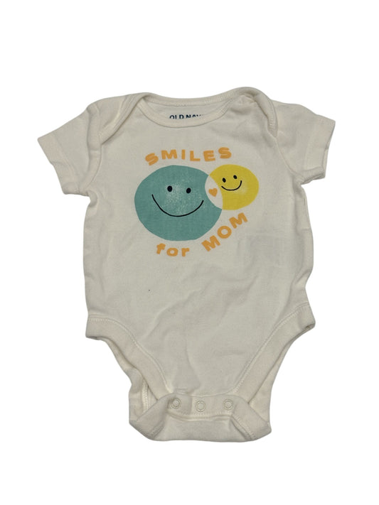 Old Navy Smiles for Mom Bodysuit 0-3M