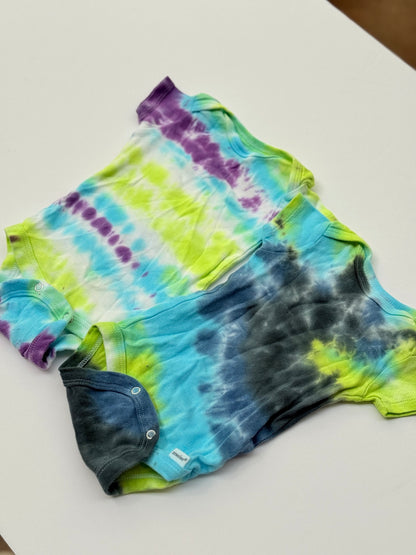 Gerber Onesies Tie-Dye Bodysuit Set 0-3M