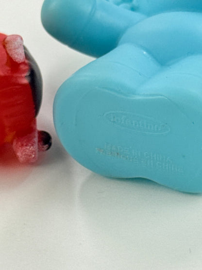 Infantino Elephant and Hockey Duck Bath Toys