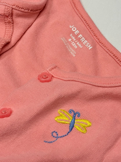 Cardigan Joe Fresh Pink Dragonfly 6-12m