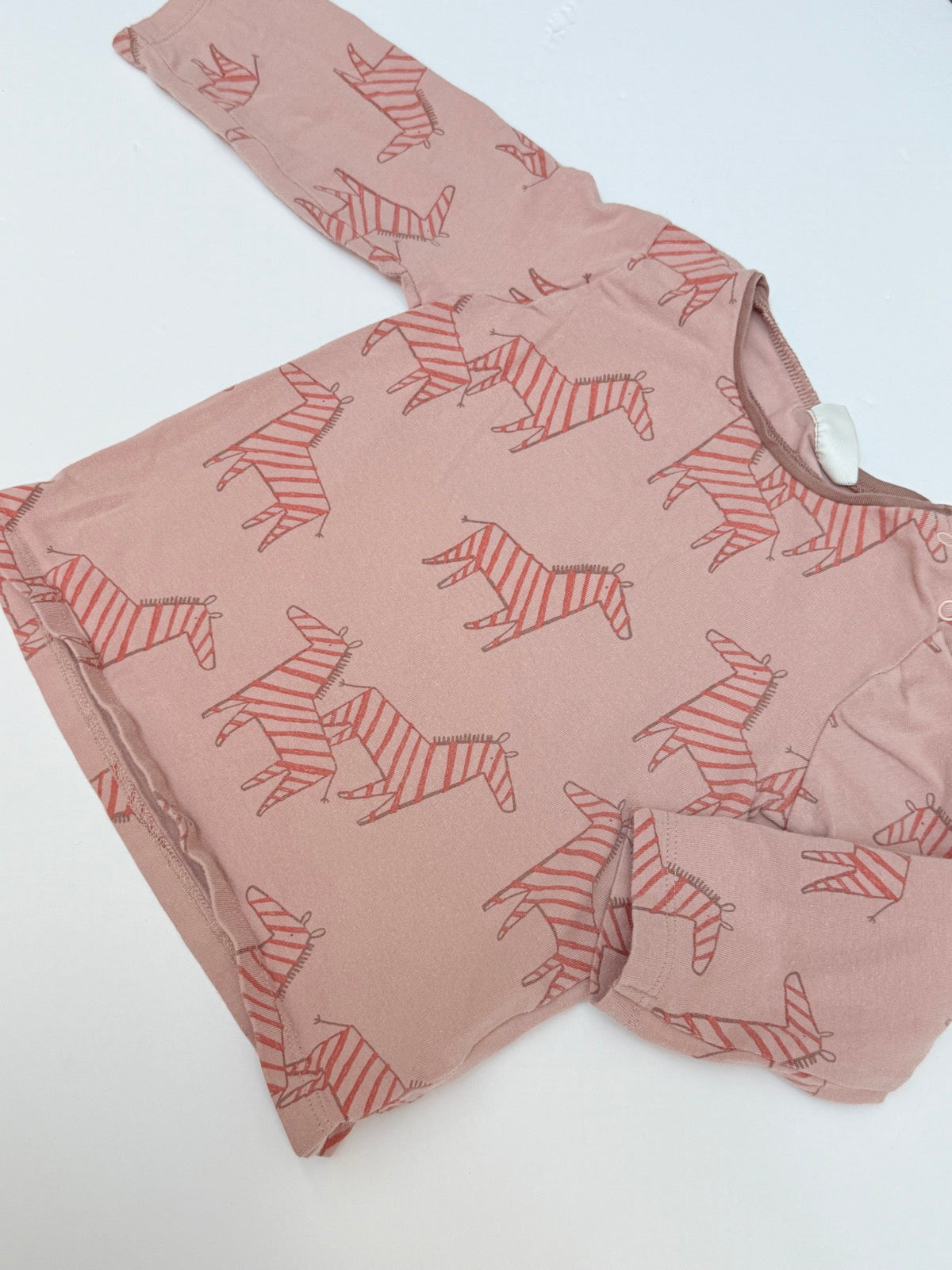 Next Baby Zebra Print Long Sleeve Top 9-12m