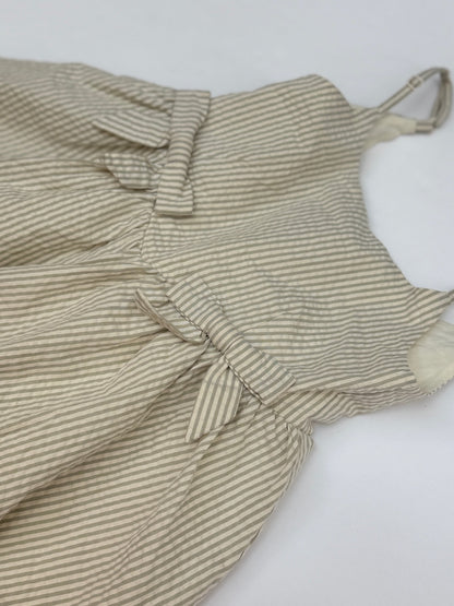 Noralee Striped Seersucker Bow Dress Size 6