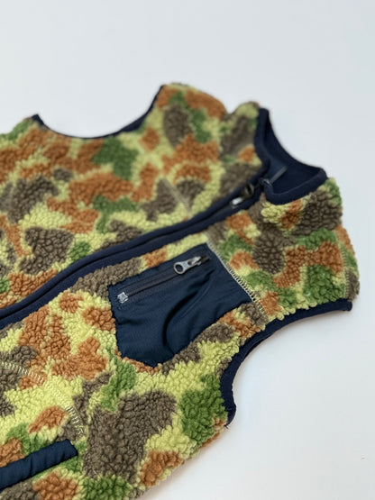 Baby Gap Camo Sherpa Fleece Vest 2T