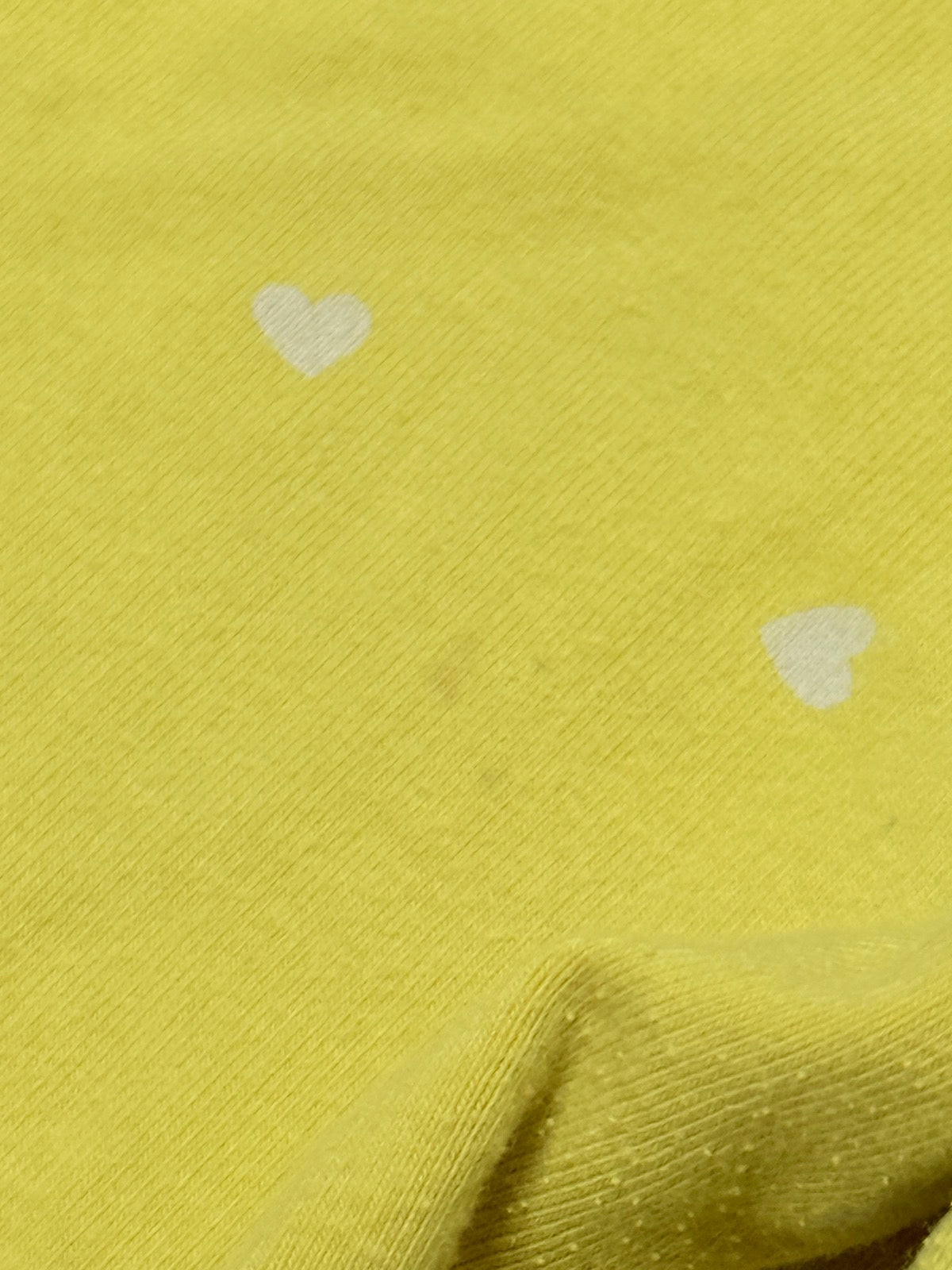 Mini Boden Yellow Heart Leggings 4-5Y