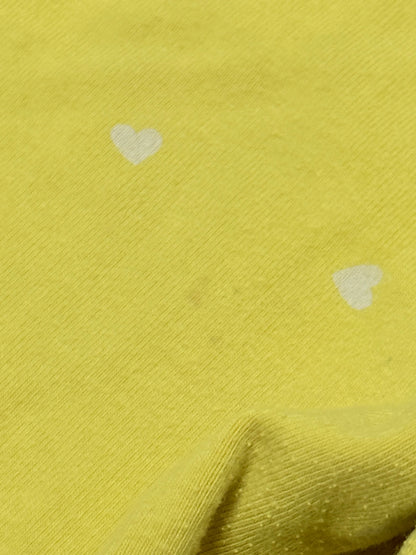 Mini Boden Yellow Heart Leggings 4-5Y