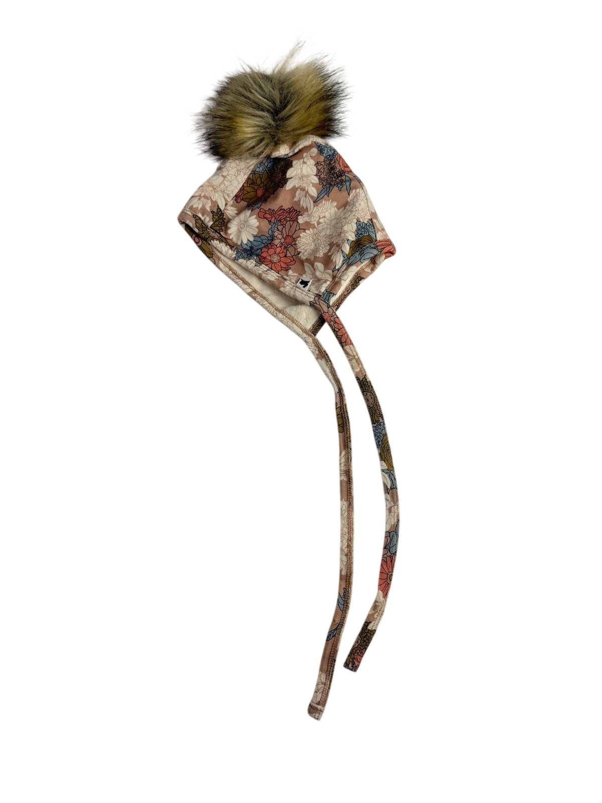 Little & Lively Floral Pom Bonnet Hat Toddler