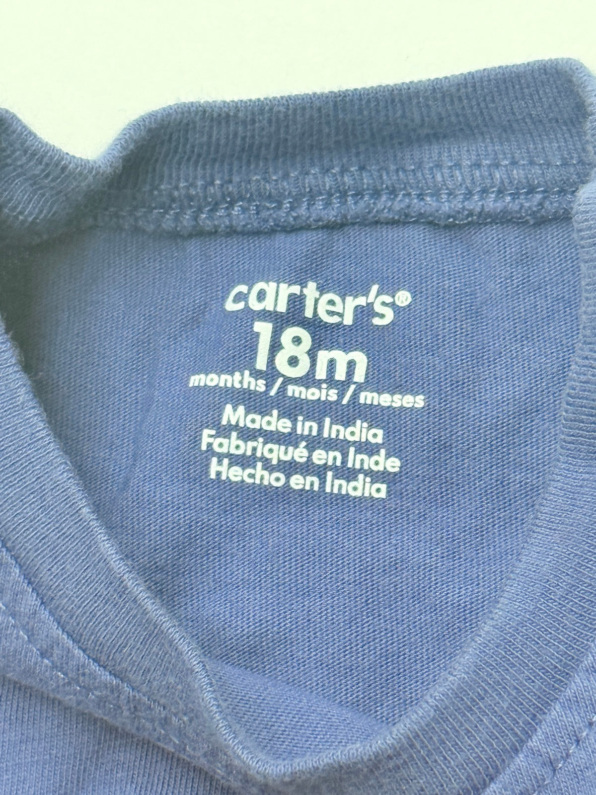 Carter's Mommy Daddy Me Bodysuit 18M