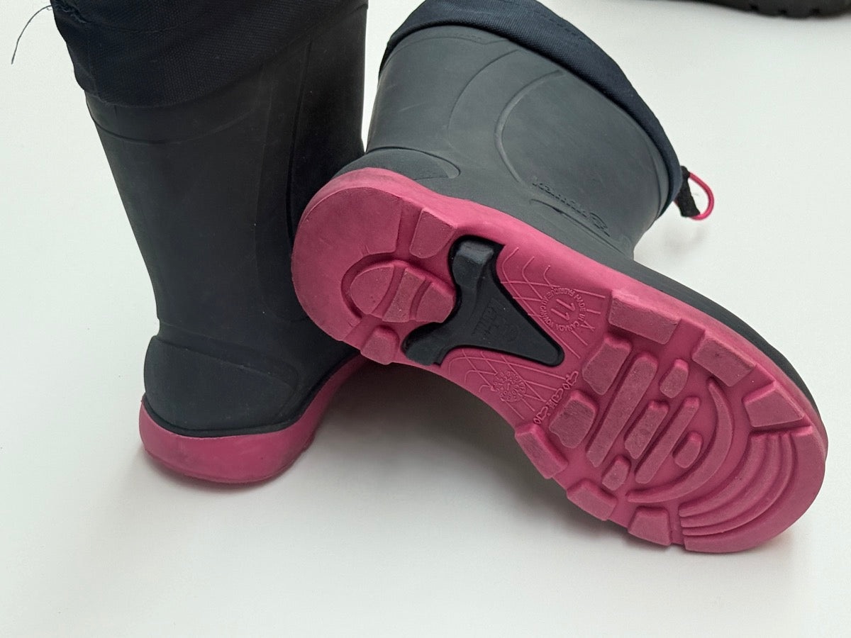 Kamik Navy Pink Winter Snow Boots Size 11