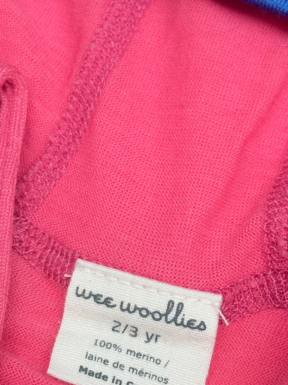 Wee Woollies Merino Wool Hoodie Size 2/3