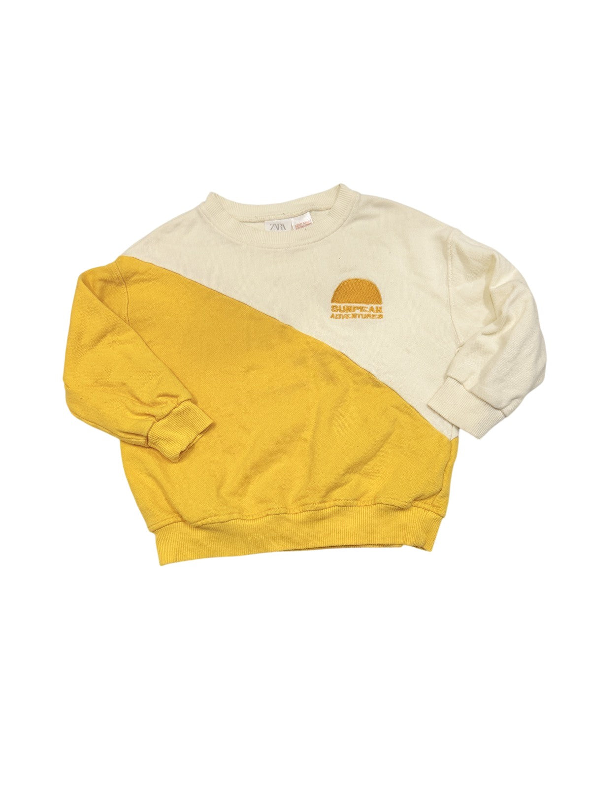 Zara Sunpeak Adventures Colorblock Sweatshirt 3T