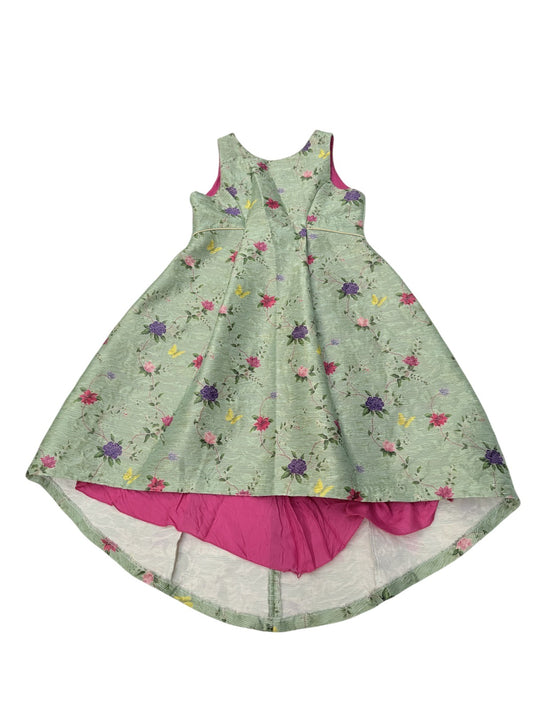 La Stupenderia Floral High-Low Dress 10Y