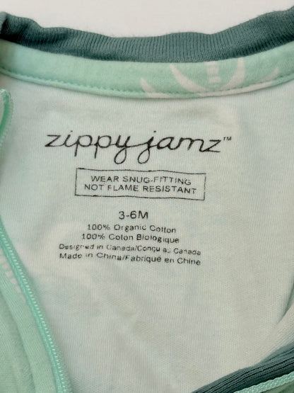ZippyJamz Palm Tree Zip Sleeper 3-6M