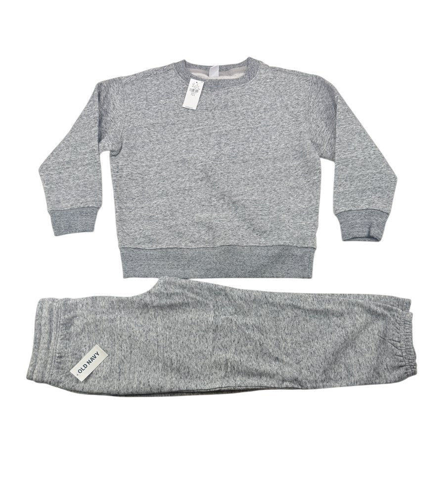 NWT - Old Navy Gray Sweatshirt and Joggers Set S (6-7) 6-7