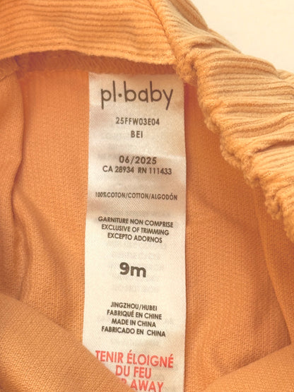 pl.baby Raccoon Corduroy Overalls 9M