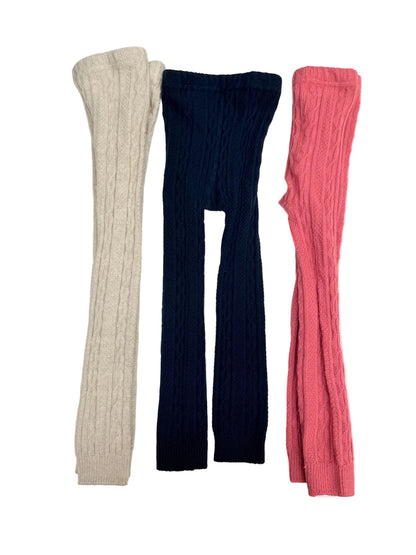 Mini Boden Cable Knit Tights 3-Pack 3-4T