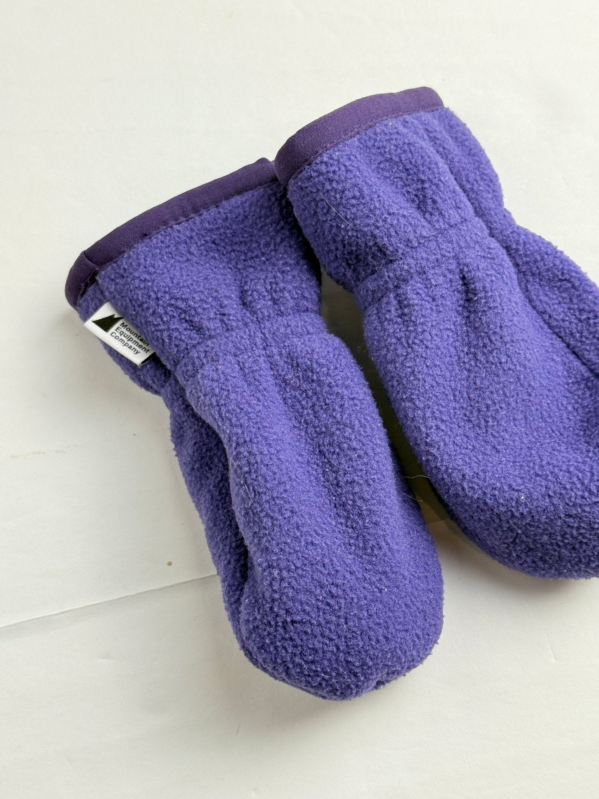 Mountain Equipment Company Purple Fleece Mittens XS/TP