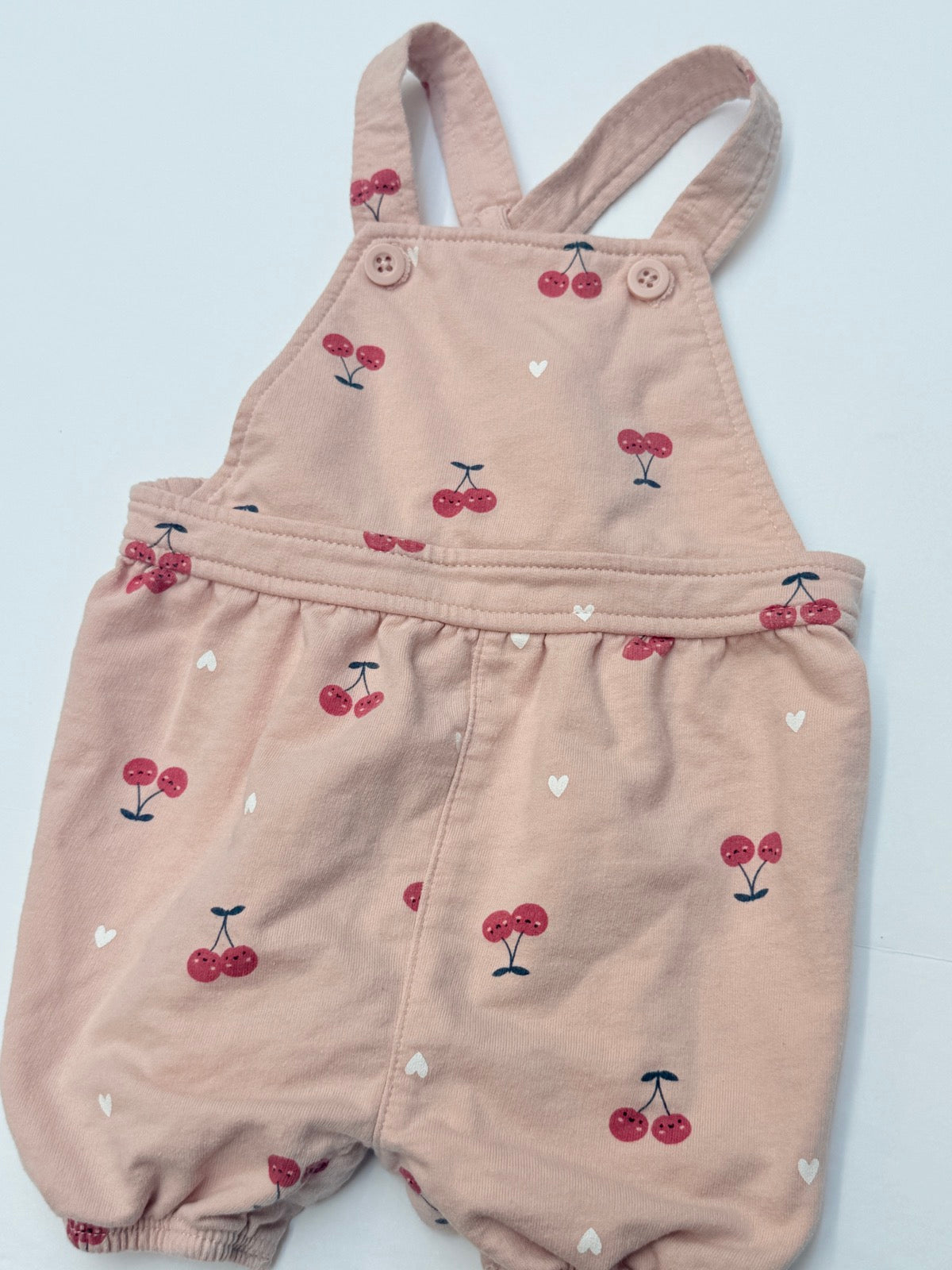 Pekkle Cherry Print Romper 9M