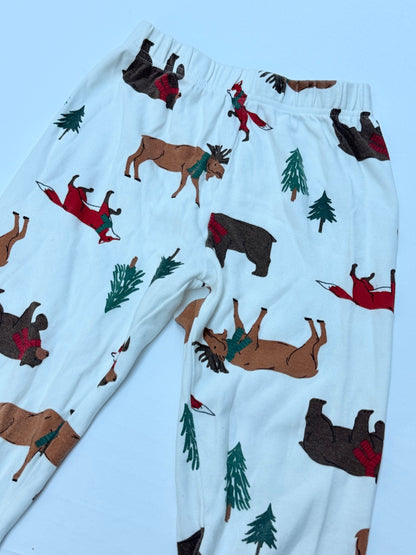 Pekkle Woodland Animal Pajama Size 7/8