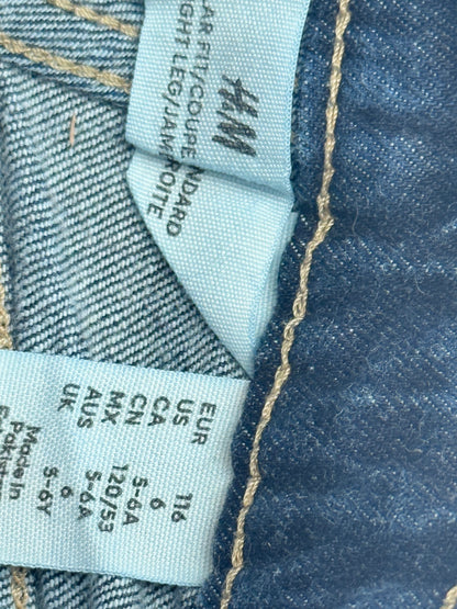 H&M Dark Wash Jeans Size 5-6Y