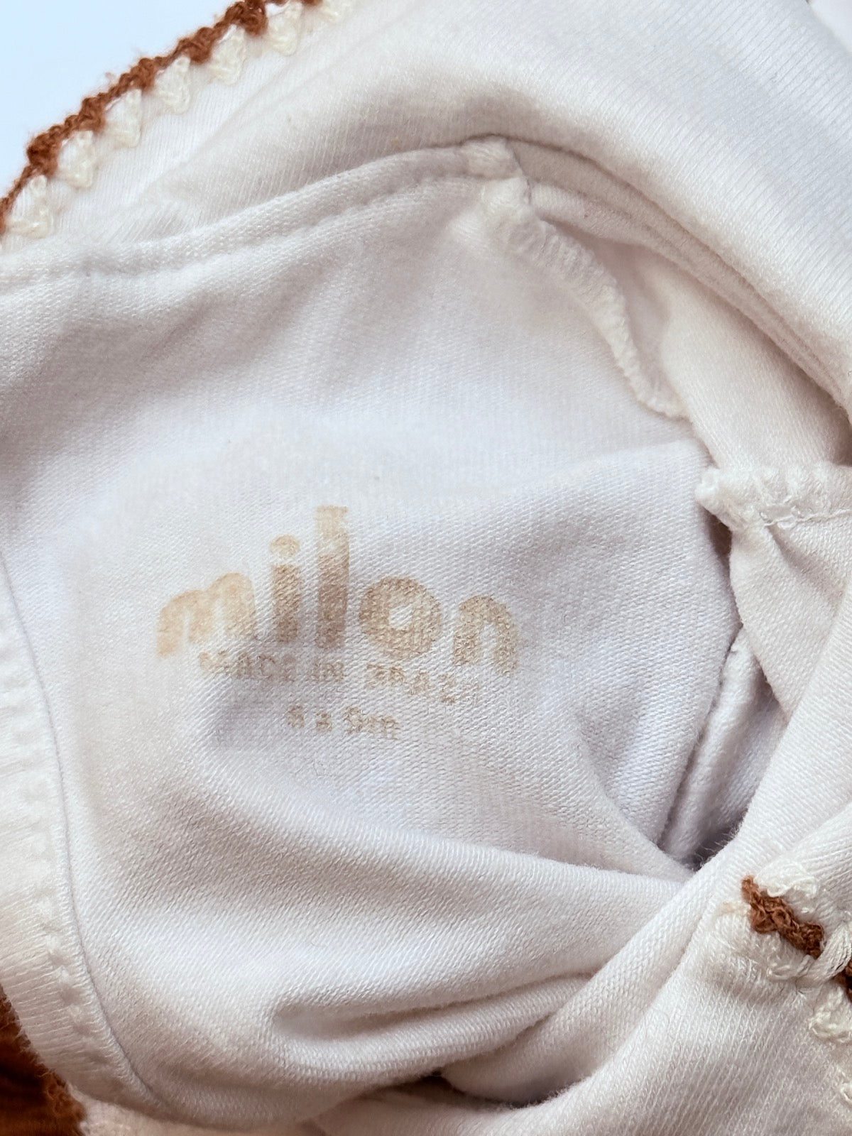 Milon Eiffel Tower Pinafore Dress Set 9M