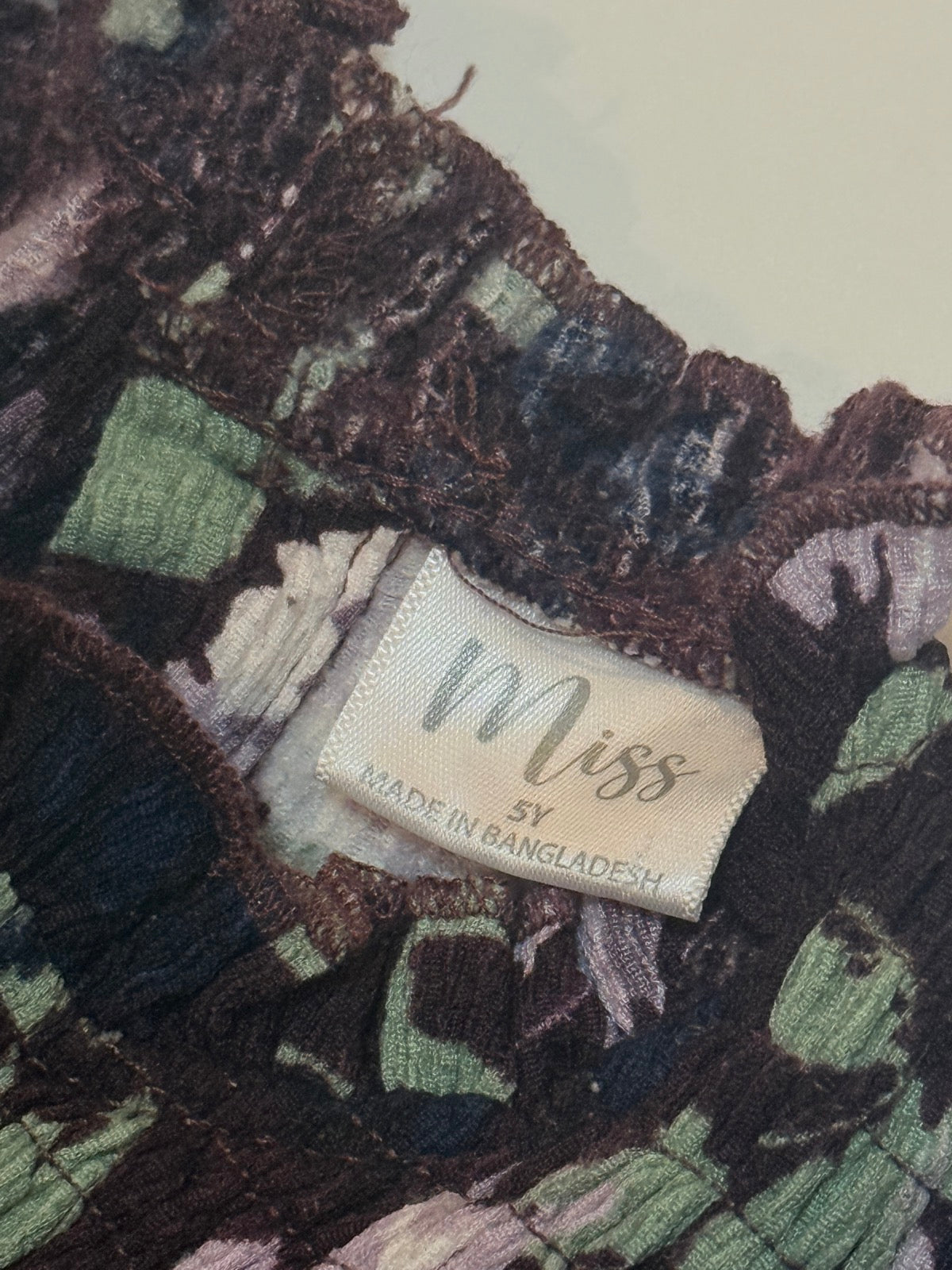 Miss Floral Smocked Dress 5Y