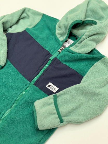 MEC Fleece Hooded One-Piece Romper 18M