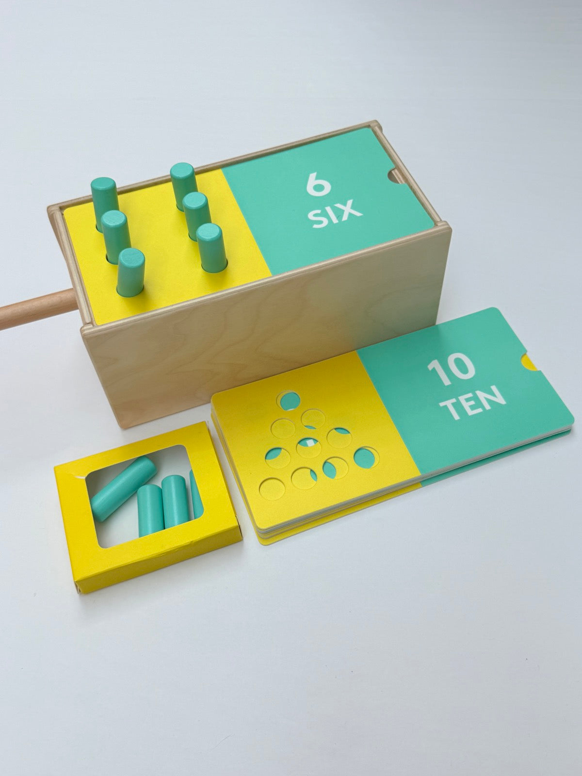 Lovevery Wooden Counting Box Toy