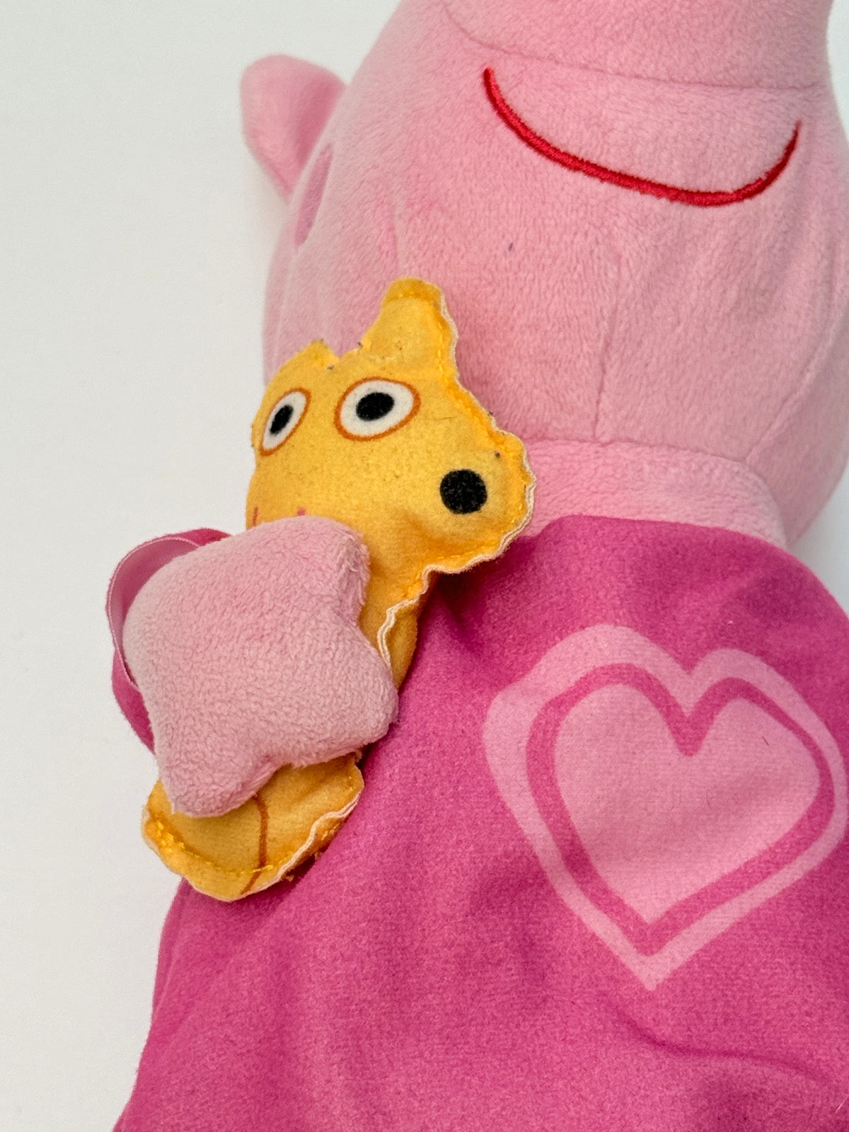 Peppa Pig Plush Toy with Teddy Bear