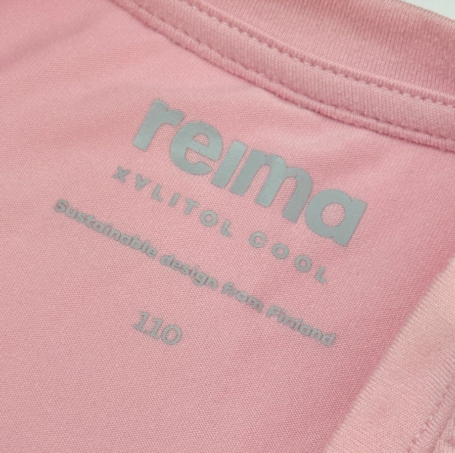 Reima Geometric Print Pink T-Shirt 110