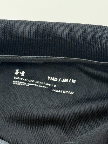 Under Armour Black Heatgear Polo YMD 10