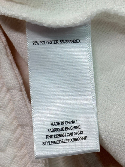 Zunie Cream Textured Coat Size 4