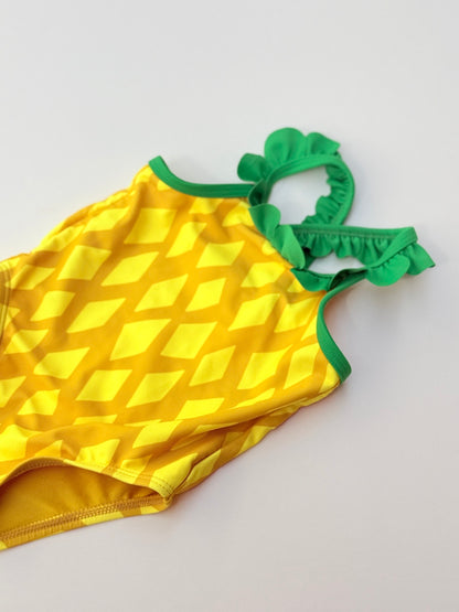 Old Navy Pineapple One-Piece Swimsuit 3-6M