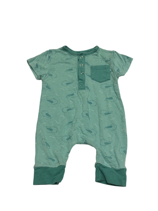 Lark Adventurewear Bird Print Romper 6m