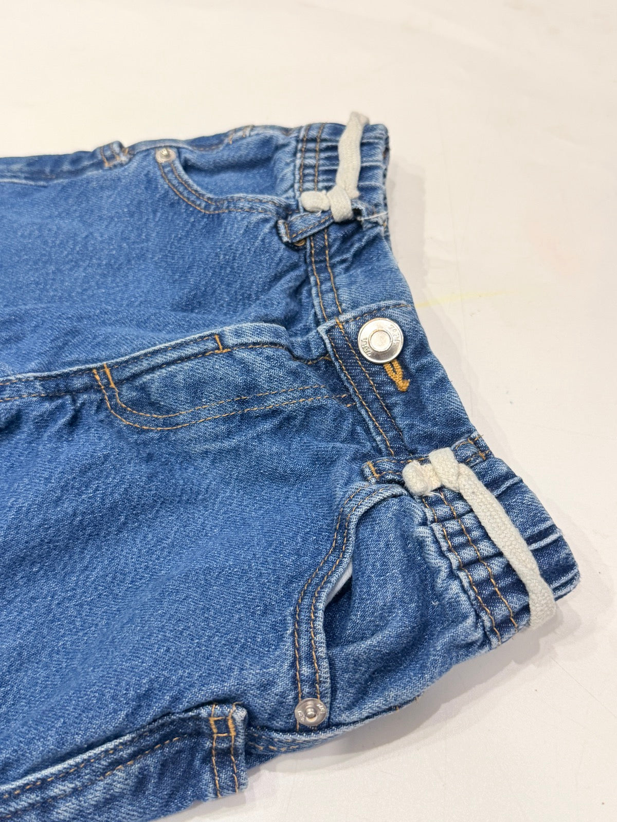 Zara Blue Straight Leg Jeans 6 Years