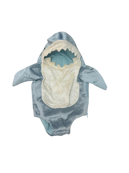 Shark Hooded Romper Costume One Size 1-3Y