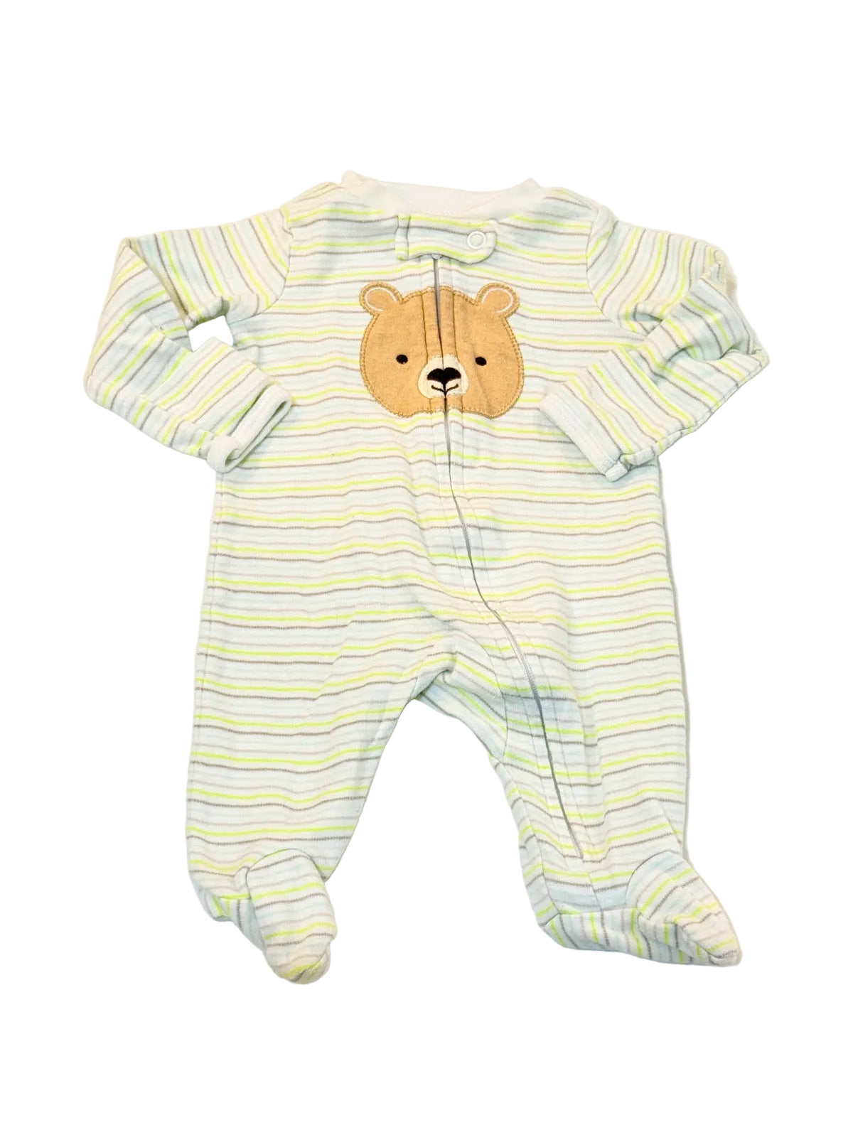 Simple Joys by Carter's Bear Stripe Sleeper Newborn
