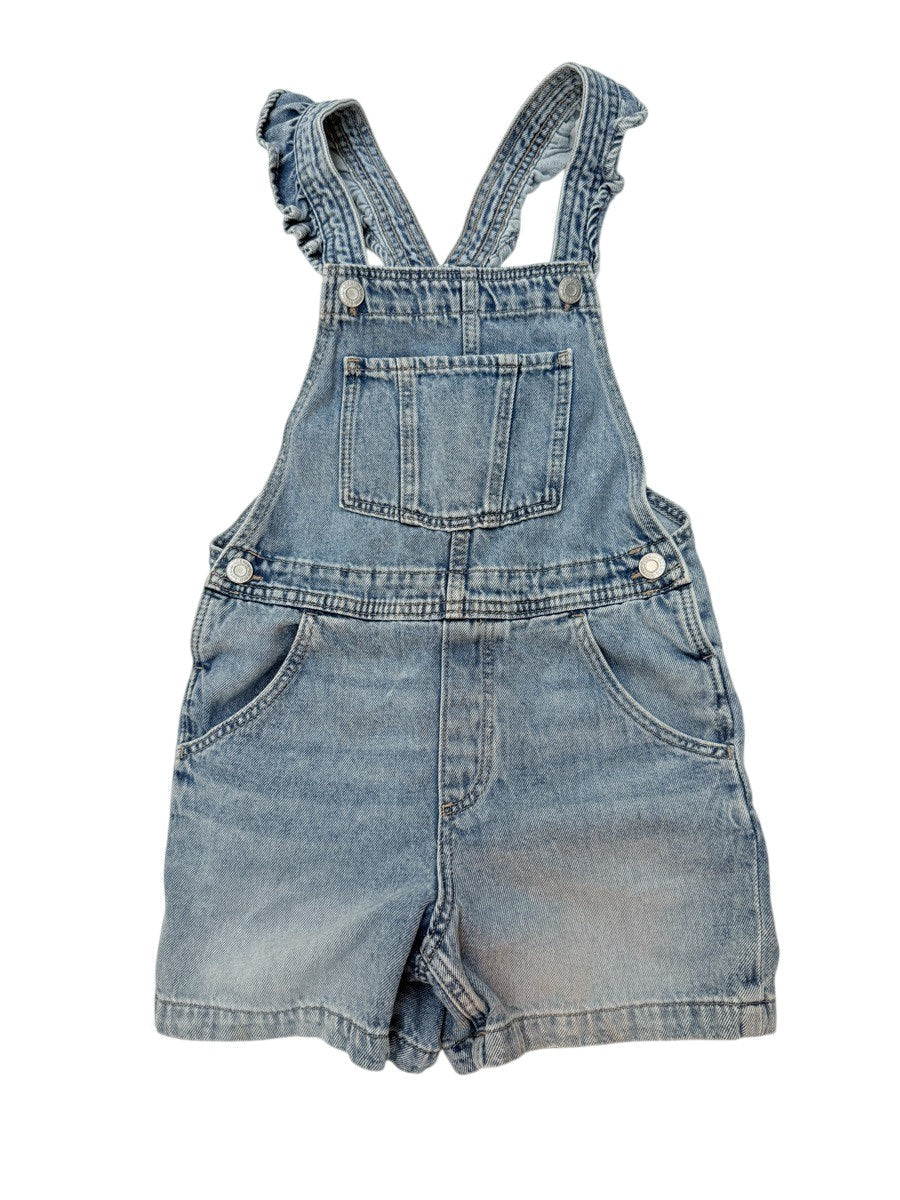 H&M Denim Overall Skirt Size 7-8Y