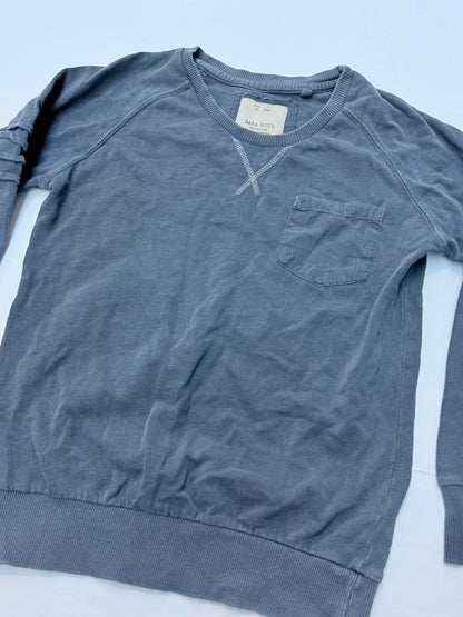 Zara Boys Blue Gray Sweatshirt Size 7