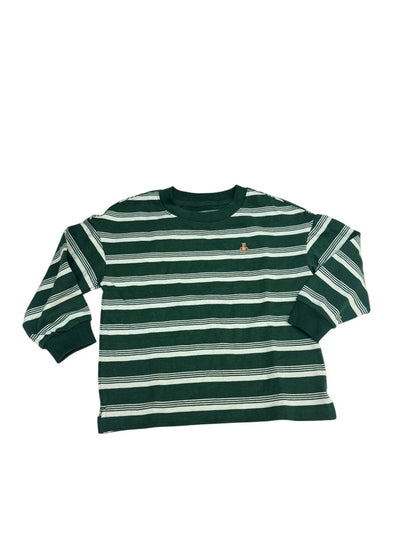 Baby Gap Green Stripe T-Shirt 4T