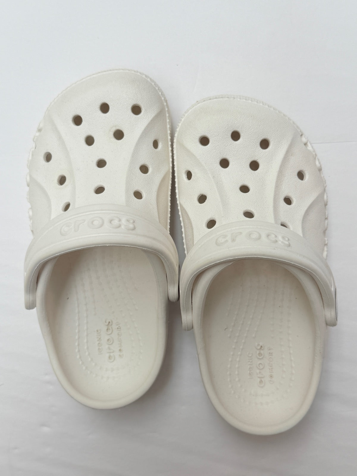 Crocs Classic Clog White Toddler Size 9