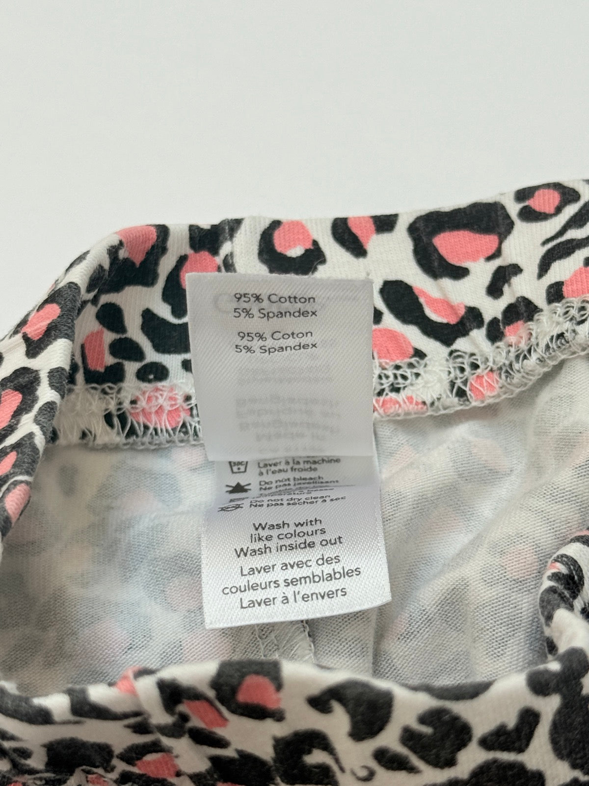 George Leopard Print Leggings 3-6M