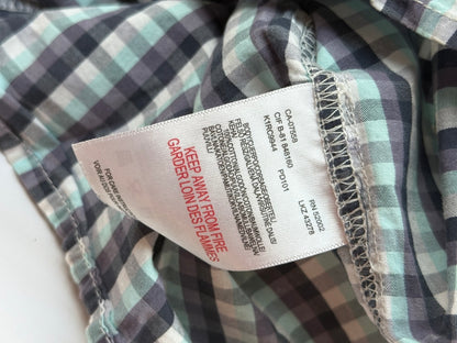 Mexx Plaid Short Sleeve Button Shirt 12-18m