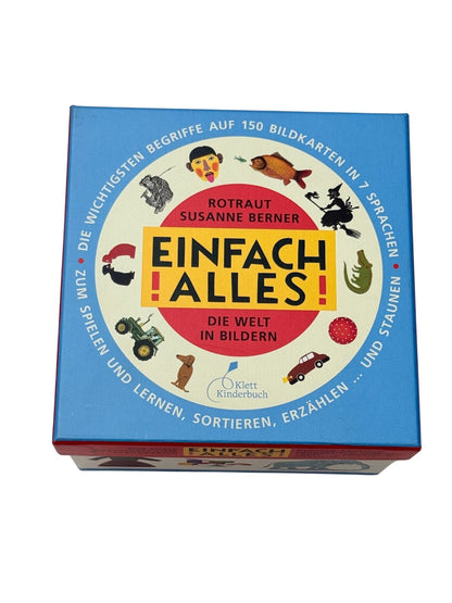 German Flashcards - Rotraut Susanne Berner Einfach Alles! Die Welt in Bildern