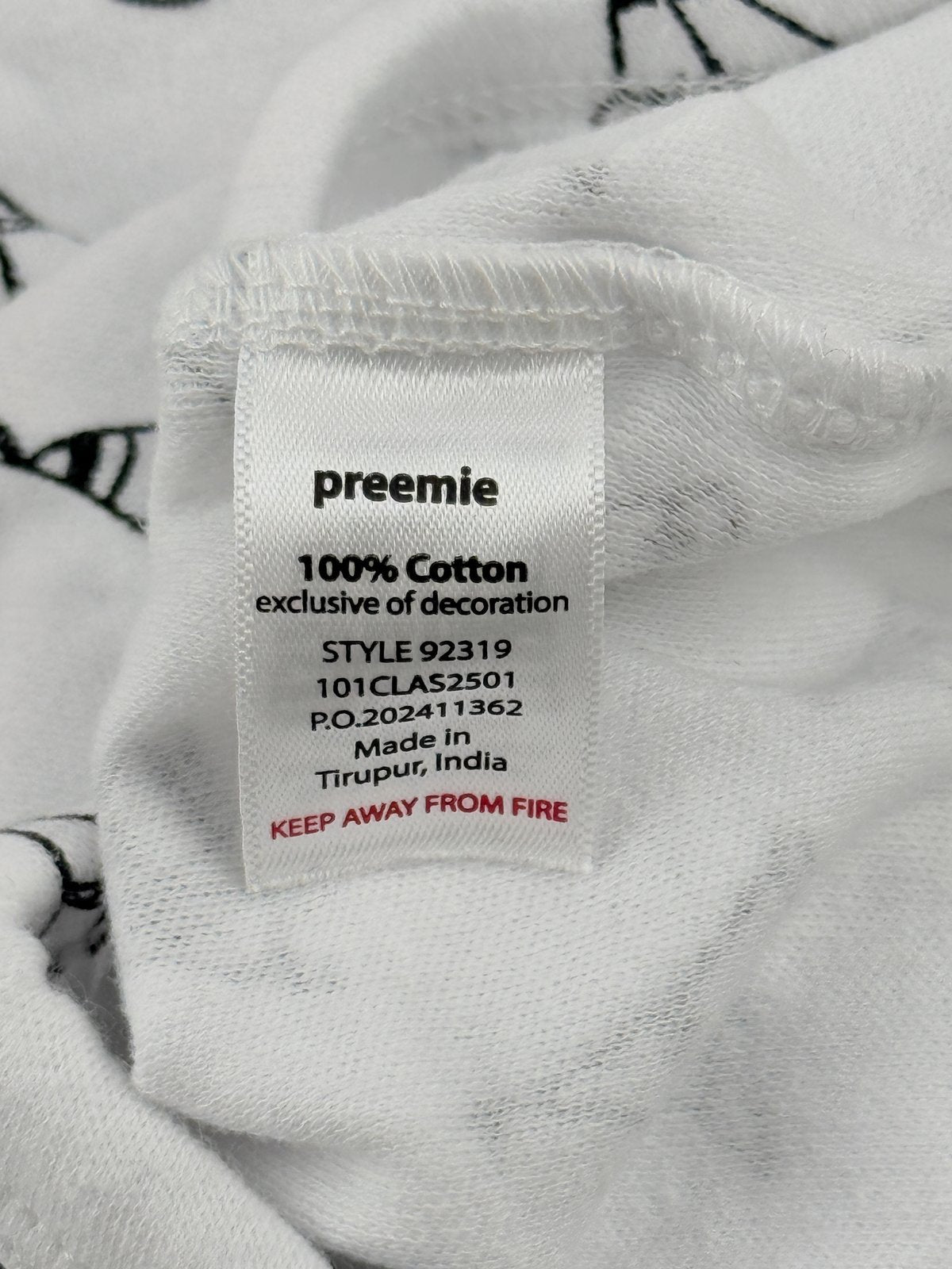 Yoga Sprout Teepee Long Sleep Gown Preemie