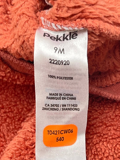 Pekkle Dinosaur Sherpa Sweatshirt 9M