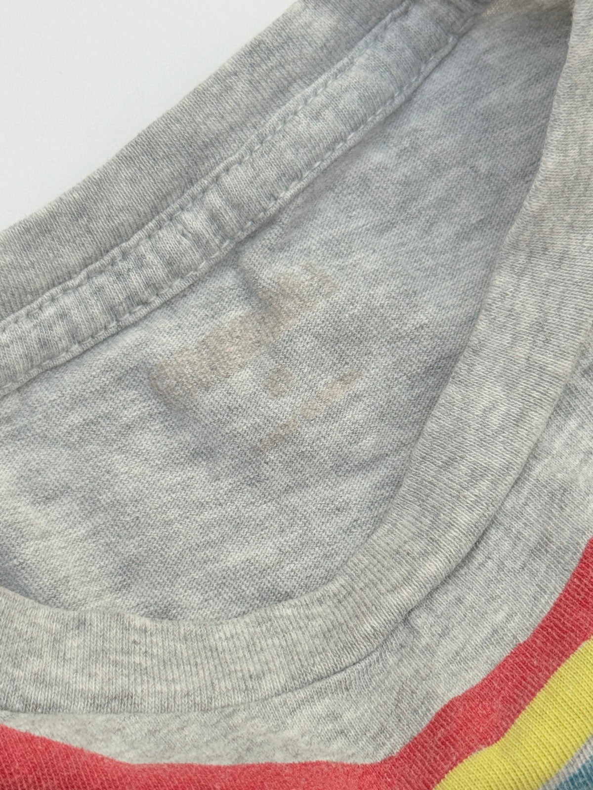 Gymboree Gray Rainbow Long Sleeve Tee 18m
