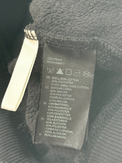 H&M Black Zip-Up Hoodie Size 4-5Y