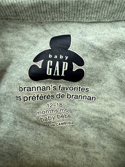 Baby Gap Walrus Print Bodysuit 12-18M