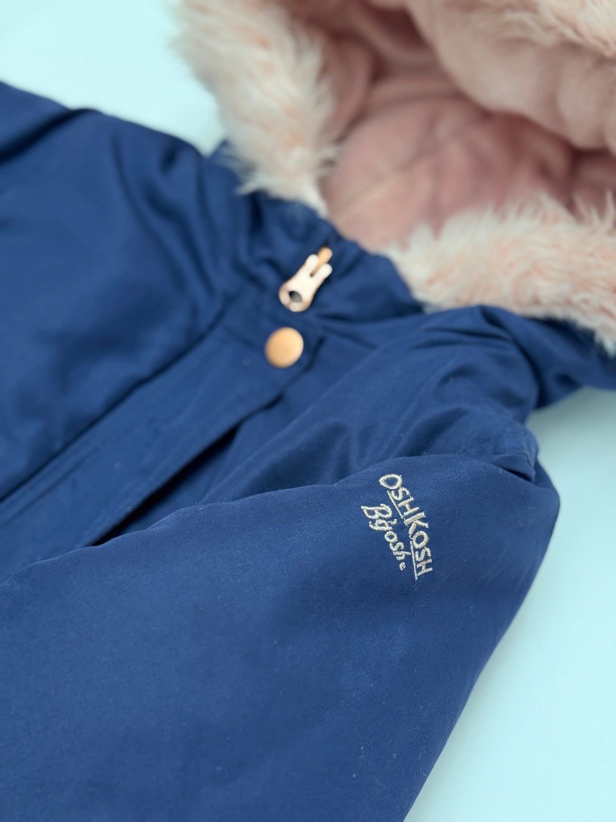 OshKosh B'gosh Navy Parka Jacket 4T